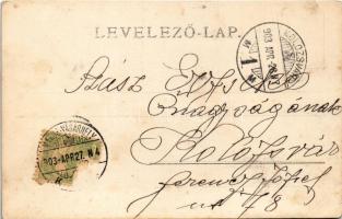 1903 Kolozsvár, Cluj; gyakorlatozó osztrák-magyar katonák csoportja / Austro-Hungarian K.u.K. milita...