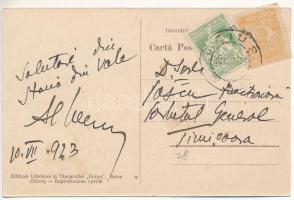 1923 Biharfüred, Stana de Vale, Stina de Vale; téli látkép / general view at winter