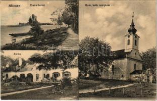 1918 Bölcske (Paks), Duna, zárda, Római katolikus templom