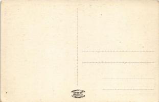 Budapest XII. Zugliget, Sipos vendéglő, kert vendégekkel és pincérekkel (EK)