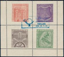 1940/7a Őszi Vásár Bélyeggyűjtési Propaganda emlékív III. fogazott, alkalmi bélyegzéssel (15.000)