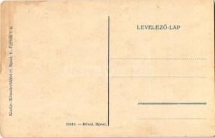 Nagyvárad, Oradea; Szent László védi Nagyváradot! irredenta képeslap. Közművelődési rt. kiadása / Hu...