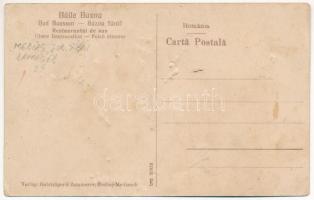 Báznafürdő, Baile Bazna, Bad-Baassen; Felső étterem / Restaurantul de sus / restaurant (ázott / wet ...