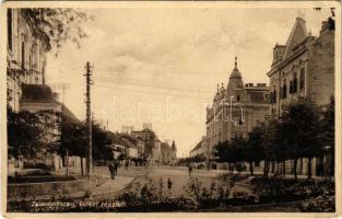 1935 Zalaegerszeg, Fő tér, szálloda (fa)