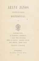 Arany János összes munkái. III. kötet / 2. kötet. Elbeszélő költemények. + IV. Kötet / 3 kötet: Elbe...