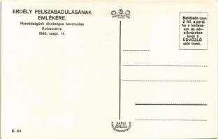 1940 Kolozsvár, Cluj; bevonulás, harckocsik / entry of the Hungarian troops, tanks