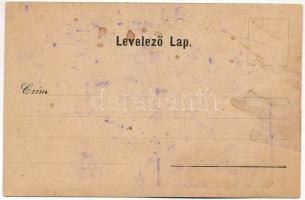 Dunaszerdahely, Dunajská Streda; Izraelita templom, zsinagóga, Széchenyi utca. Goldstein Józsua kiad...