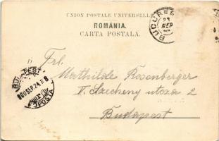 1900 Bucharest, Bukarest, Bucuresti, Bucuresci; Scóla Militara / military school (Rb)