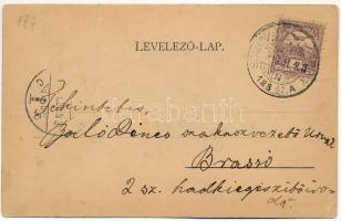 Nagybánya, Baia Mare; Fő tér északi oldala. Molnár Mihály kiadása / main square + "SOMKÚT - NAG...