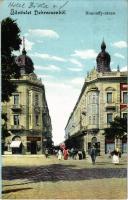 1910 Debrecen, Simonffy utca, Váray József üzlete. Thaisz Arthur kiadása