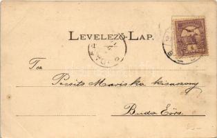 1900 Budapest XII. Svábhegy, Templom tér, piac (EK)