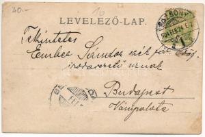 1904 Pozsony, Pressburg, Bratislava; vár és Dunapart / castle and Danube riverisde. photo (EM)