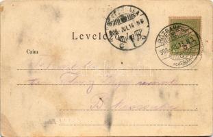 1906 Rózsahegy, Ruzomberok; Fischer M. kiadása (EK)