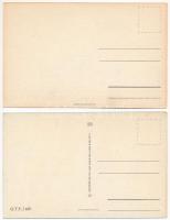 ~1980. 2db takarékossági reklám képeslap szép állapotban