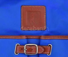 Temys kék design táska, jó állapotban, 38x33 cm