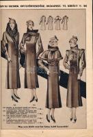 1933-1934 Árvai Henrik Divatüzlete Budapest VI. Király utca 36. - divatértesítő, 11p