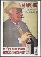 3 db reprint plakát: Gottschlig (Faragó Géza), Részvény szalámi, Első Magyar Hanglemezgyár, 34x24 cm