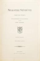 Shakspere [Shakespeare] színművei I.-IV. kötet. Fordították többen. Javított kiadása. Közel 600 illu...
