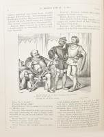 Shakspere [Shakespeare] színművei I.-IV. kötet. Fordították többen. Javított kiadása. Közel 600 illu...
