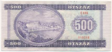 1980. 500Ft T:XF hullámos papír Adamo F42