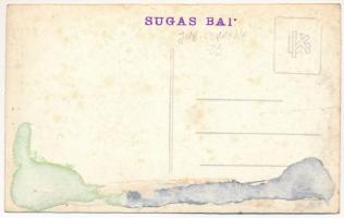 Sugásfürdő, Baile Sugas (Sepsiszentgyörgy, Sfantu Gheorghe); fürdő / spa, bath. photo (ragasztónyom ...