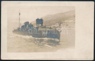 ~1918 Tábori posta képeslap / Field postcard "S.M.S. TEGETTHOFF"