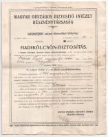 Budapest 1917. "Magyar Országos Biztosító Intézet Részvénytársaság - Hadikölcsön-Biztosítás&quo...