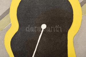 Deim Pál (1932-2016): Kompozíció (cím nélkül), 1988. Akvarell, papír, jelezve jobbra lent. Üvegezett...