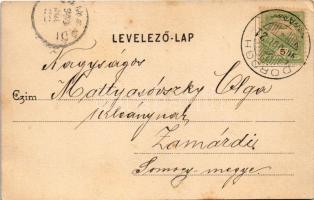 1903 Dorog, bánya. Kardos Dezső kiadása (EK)