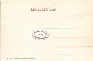 Komárom, Komárno; Komárom-Újváros, Lenfonoda. E.D.K. 907-23. / flax spinning mill