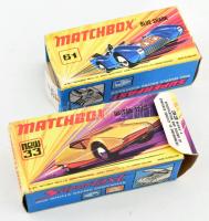 Matchbox gyűjtemény: 39 db matchbox eredeti dobozában az 1970-es évekből. Mind jó állapotban, nagyré...