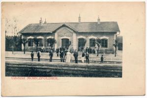 1908 Móricföld-Sósd, Maureni-Sosdea; vasútállomás / railway station (EK)