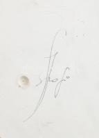 Kertész Györgyné Szofi: Női portré. Falidísz pár. Jelzéssel, hibátlan, d: 18,5 cm