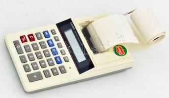 Casio HR-9 portable printer, működik, kopással