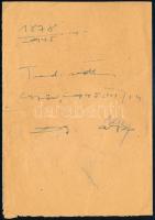 1945.II.24. Mosonmagyaróvár, a Mosonvármegyei Karolina Közkórház igazgató-főorvosának hivatalos leve...