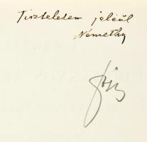 Némethy Géza: Vergilius élete és művei. A szerző, Némethy Géza (1865-1937) klasszika-filológus, irodalomtörténész, műfordító, költő által DEDIKÁLT példány! Bp., 1902, MTA, VI+2+472 p. Kiadói egészvászon-kötés, márványozott lapélekkel, foltos gerinccel és kissé foltos borítóval, a gerincen kis lyukkal, kissé laza fűzéssel.