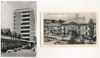 Ózd - 6 db MODERN város képeslap: Béketelep, ABC áruház, Béke szálló, Városi kórház kultúrterme, Kór...