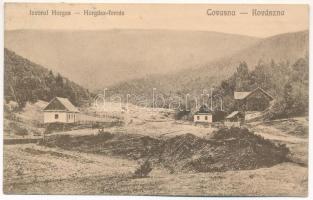 1923 Kovászna-fürdő, Baile Covasna; Izvorul Horgas / Horgász-forrás / spa, spring source