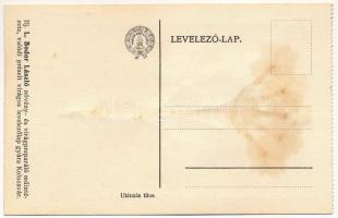 Kolozsvár, Cluj; Erdélyi Kárpát Egyesület kiadása I. sorozat 1. csoport. Kerti szarkaláb, élővirágos...