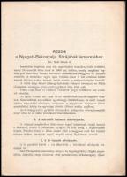Rédl Rezső: Adatok a Nyugati-Bakonyalja flórájának ismeretéhez. Különlenyomat a veszprémi kegyesrend...