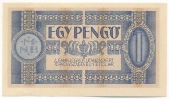 1938. 1P "H 938 076540" T:AU,XF Hungary 1938. 1 Pengő "H 938 076540" C:AU,XF Ada...