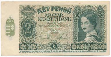 1940. 2P T:XF hajtatlan, kisebb hajlások, kis fo. Adamo P2