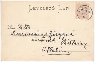 1899 (Vorläufer) Klobusic, Klobusice (Illava, Ilava); Baross Villa. Gansel Lipót 145. (EK)