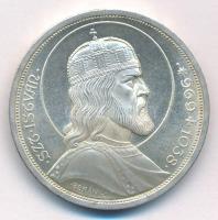 1938. 5P Ag &quot;Szent István&quot; T:AU kis patina Adamo P8.1