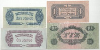 1944. 1P-1000P "A Vöröshadsereg Parancsnoksága" (8xklf) T:AU-VG