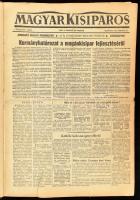 1957 A Magyar Kisiparos c. újság első, induló évfolyama teljesen bekötve jó állapotban