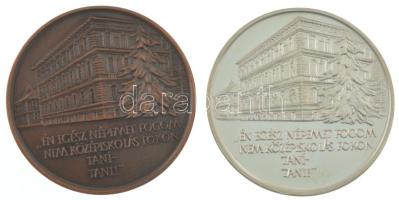 Fritz Mihály (1947-) 1987. "MÉE Szeged / József Attila halálának 50. évfordulója" bronz és...