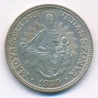 1939. 2P Ag &quot;Madonna&quot; T:AU patina Adamo P7