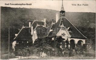 1917 Trencsénteplic-fürdő, Kúpele Trencianske Teplice; Villa Mon Plaisir (EK)