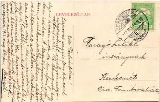 1912 Beregszász, Beregovo, Berehove; Bereg-alföldi bank (Méhes S. háza), építkezés. W.L. Bp. 6101. 1...
